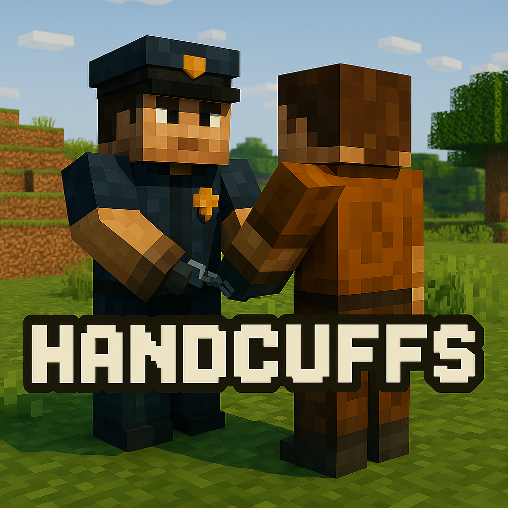 1.16.5 - 1.21.8 ⭕Police System plugin minecraft & Criminal detection & Wanted and Cuff system ✅⭐